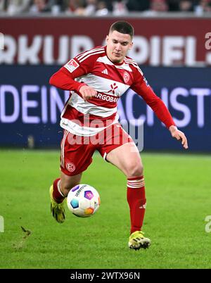 2. Bundesliga, Merkur Spiele Arena Düsseldorf, Fortuna Düsseldorf vs Hamburger SV; Christos Tzolis (F95) Stock Photo