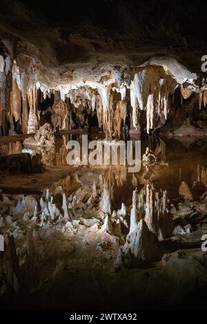 The Luray Caverns in Northern Virginia Stock Photo