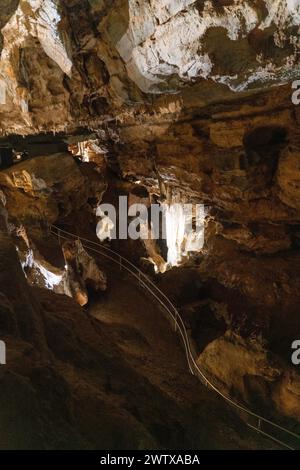 The Luray Caverns in Northern Virginia Stock Photo