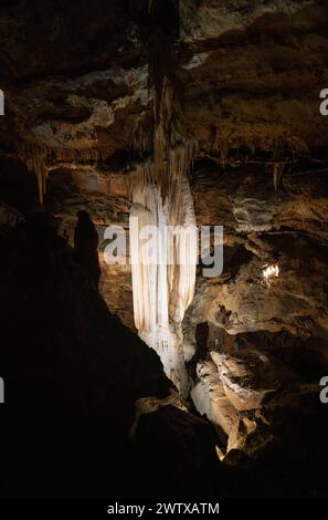 The Luray Caverns in Northern Virginia Stock Photo