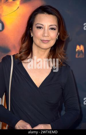 Ming-Na Wen bei der Premiere des Netflix-Films 'Shirley' im Egyptian Theatre. Los Angeles, 19.03.2024 Stock Photo