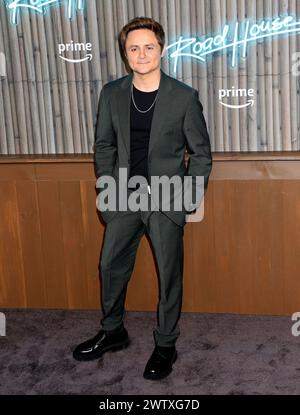 New York City, USA. 19th Mar, 2024. Arturo Castro attending the 'Road House' New York Premiere held at Jazz at Lincoln Center on March 19, 2024 in New York City, NY © Steven Bergman/AFF-USA.COM Credit: AFF/Alamy Live News Stock Photo