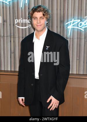 New York City, USA. 19th Mar, 2024. Lukas Gage attending the 'Road House' New York Premiere held at Jazz at Lincoln Center on March 19, 2024 in New York City, NY © Steven Bergman/AFF-USA.COM Credit: AFF/Alamy Live News Stock Photo