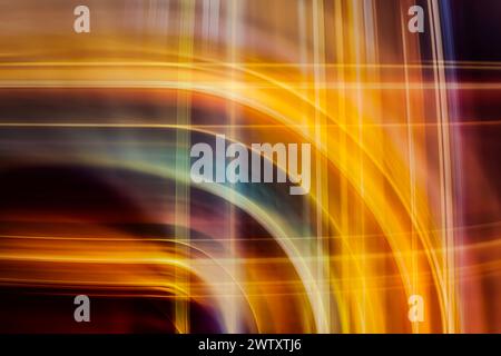 blurred multicolored gradient lines in motion Stock Photo