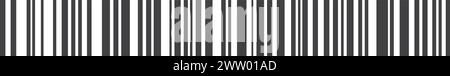 Barcode template. Product information. Retail black code Stock Vector