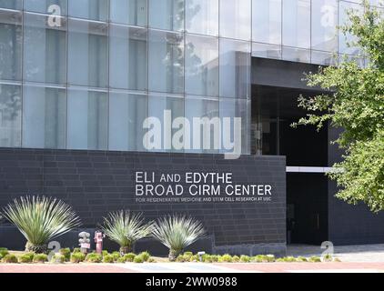 LOS ANGELES, CALIFORNIA - 19 MAR 2024: Eli and Edythe Broad Center for Regenerative Medicine, at USC. Stock Photo