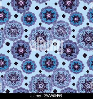 Flower pattern with leaves. Floral bouquets flower compositions. Floral pattern. Stock Vector