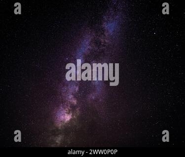 Detail of the Milky Way Stock Photo