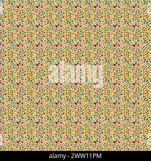 Flower pattern with leaves. Floral bouquets flower compositions. Floral pattern. Stock Vector