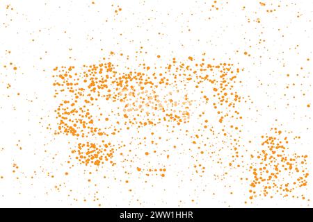 Speckled texture overlay distress background vector. Stock Vector