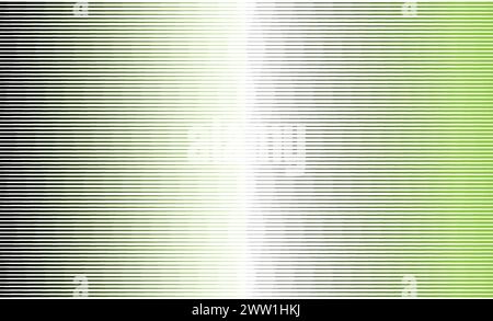 Thin straight speed line halftone gradient line pattern background. Stock Vector