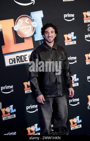 ROME, ITALY - MARCH 20:    attends the premiere for 'LOL4' at The Space Moderno Cinema on March 14, 2024 in Rome, Italy. (Photo by Giovanna Onofri) Stock Photo