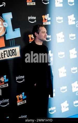 ROME, ITALY - MARCH 20:    Claudio Santamaria attends the premiere for 'LOL4' at The Space Moderno Cinema on March 14, 2024 in Rome, Italy. (Photo by Stock Photo