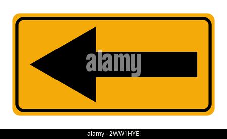 Turn ahead road sign traffic symbol icon vector. Stock Vector