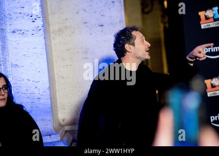 ROME, ITALY - MARCH 20:    Claudio Santamaria attends the premiere for 'LOL4' at The Space Moderno Cinema on March 14, 2024 in Rome, Italy. (Photo by Stock Photo