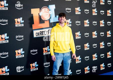 ROME, ITALY - MARCH 20:    Facce sta magia attends the premiere for 'LOL4' at The Space Moderno Cinema on March 14, 2024 in Rome, Italy. (Photo by Gio Stock Photo