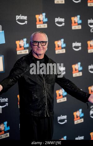 ROME, ITALY - MARCH 20:    Giorgio Panariello attends the premiere for 'LOL4' at The Space Moderno Cinema on March 14, 2024 in Rome, Italy. (Photo by Stock Photo