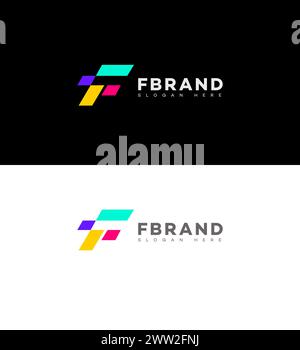 F Letter Logo Icon Brand Identity, F Letter Sign Symbol Template Stock Vector
