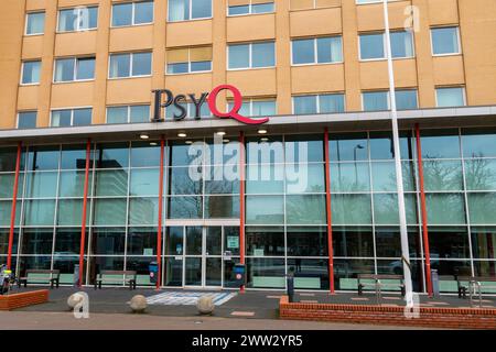 Westeinde hospital, The Hague, the Netherlands - February 17 2024: Parnassian Group Psyq mental health centre in The Hague city Stock Photo