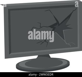 tv with bad signal icon Stock Vector Image & Art - Alamy