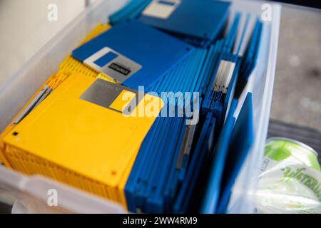 Floppy Disk Stock Photo
