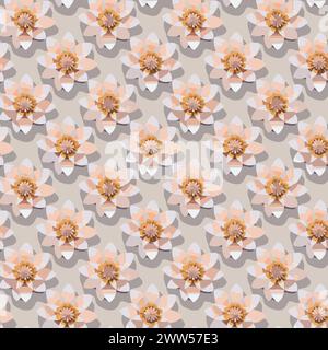 Flower pattern with leaves. Floral bouquets flower compositions. Floral pattern Stock Vector