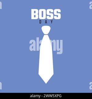 The Happy Boss Day Vector Illustration Icon Office Boss Celebration Day Vector Icon Boss Stock Vector