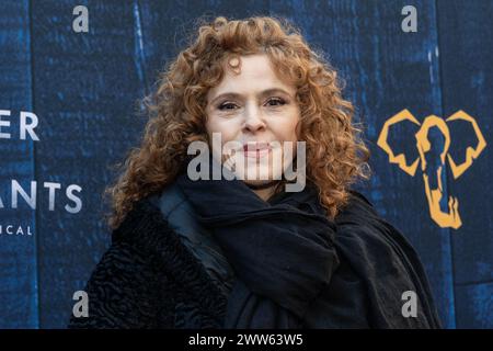 New York, USA. 21st Mar, 2024. Bernadette Peters attends musical 'Water for Elephants' opening night at Imperial Theatre in New York on March 21, 2024. (Photo by Lev Radin/Sipa USA) Credit: Sipa USA/Alamy Live News Stock Photo