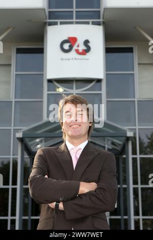 File photo dated 13/10/2008 of G4S CEO Nick Buckles at the company's Crawley offices. .. Stock Photo