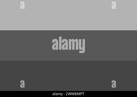 Lithuania flag - greyscale monochrome vector illustration. Flag in black and white Stock Vector