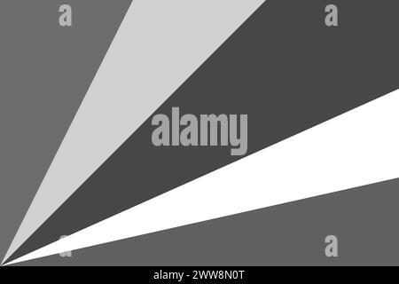 Seychelles flag - greyscale monochrome vector illustration. Flag in black and white Stock Vector