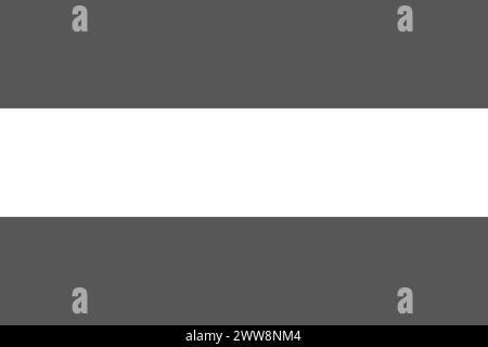 Austria flag - greyscale monochrome vector illustration. Flag in black and white Stock Vector