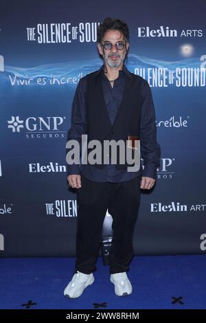 Mexico City, Mexico. 21st Mar, 2024. Miguel Rodarte is attending the red carpet of 'The Silence of Sound' new season premiere at Teatro de la Ciudad Esperanza Iris in Mexico City, Mexico, on March 21, 2024. (Photo by Luis Marin/Eyepix Group) Credit: NurPhoto SRL/Alamy Live News Stock Photo
