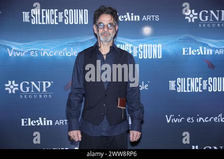 Mexico City, Mexico. 21st Mar, 2024. Miguel Rodarte is attending the red carpet of 'The Silence of Sound' new season premiere at Teatro de la Ciudad Esperanza Iris in Mexico City, Mexico, on March 21, 2024. (Photo by Luis Marin/Eyepix Group) Credit: NurPhoto SRL/Alamy Live News Stock Photo