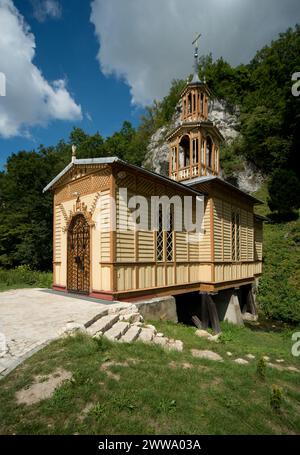 Chapel on the Water, Ojcow, Poland Stock Photo