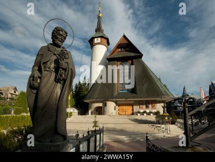 Sanctuary of Our Lady of Fatima in Krzeptowki in Zakopane, Poland Stock Photo