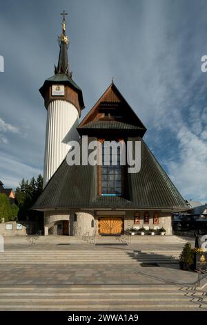 Sanctuary of Our Lady of Fatima in Krzeptowki in Zakopane, Poland Stock Photo