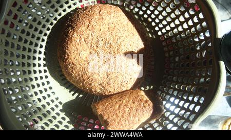 loaf of bread, toast for breakfast, gluten , farena Stock Photo