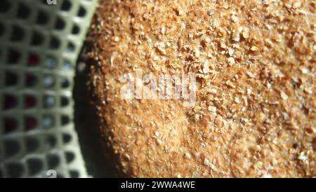 loaf of bread, toast for breakfast, gluten , farena Stock Photo