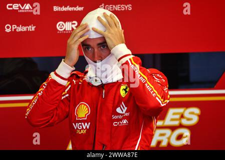 Melbourne, Australia. 23rd Mar, 2024. Charles Leclerc (MON) Ferrari. 23.03.2024. Formula 1 World Championship, Rd 3, Australian Grand Prix, Albert Park, Melbourne, Australia, Qualifying Day. Photo credit should read: XPB/Alamy Live News. Stock Photo