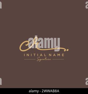 CR Signature Logo Template Vector Stock Vector Image & Art - Alamy