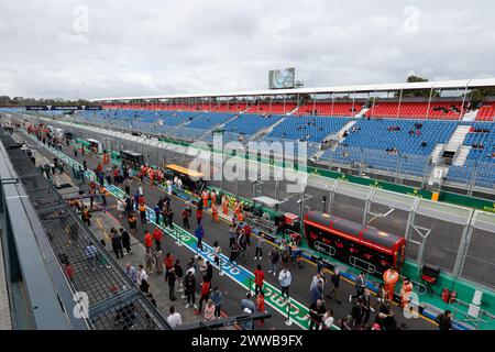Melbourne, Victoria, Australia. 23rd Mar, 2024. MELBOURNE, AUSTRALIA - MARCH 23: Atmosphere at the 2024 Australian Grand Prix at Albert Park in Melbourne, Australia (Credit Image: © Chris Putnam/ZUMA Press Wire) EDITORIAL USAGE ONLY! Not for Commercial USAGE! Credit: ZUMA Press, Inc./Alamy Live News Stock Photo