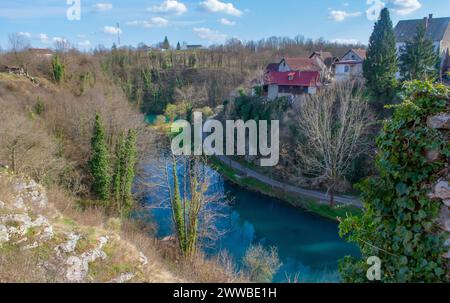 Slunj Fortress of Petar Zrinski and Fran Krsto Frankopan Stock Photo