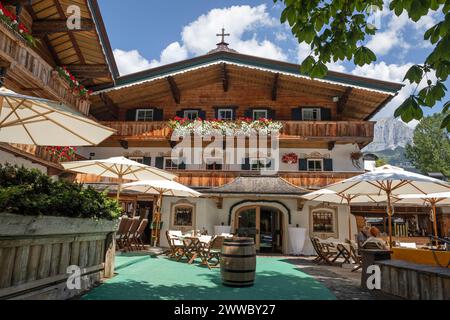 Stanglwirt In Going, Tyrol, Austria Stock Photo
