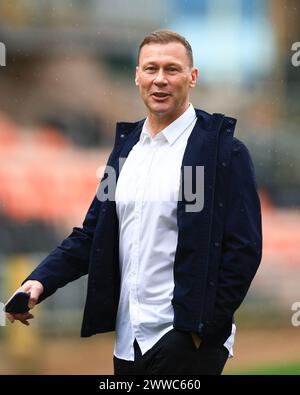 Dundee, UK. 23rd March 2024; Tannadice Park, Dundee, Scotland: Scottish Championship Football, Dundee United versus Inverness Caledonian Thistle; Inverness Caledonian Thistle manger Duncan Ferguson Credit: Action Plus Sports Images/Alamy Live News Stock Photo