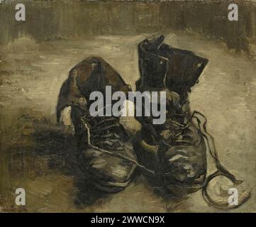 Vincent van Gogh – A Pair of Shoes Stock Photo