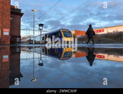 Northern Rail Class 331 electric multiple unit train at Parkside ...