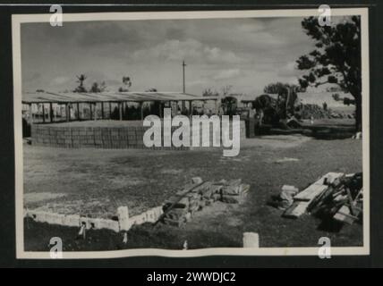 Description: Beau Bassin Prison. Concrete block-making industry. View ...