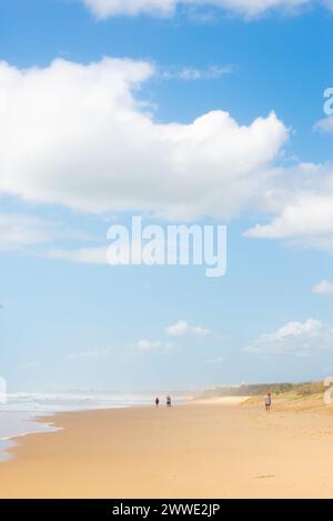 Noosa Heads Main Beach Walk, Sunshine Coast, Queensland, Australia Stock Photo