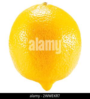lemon isolated on the white background. Clipping path. Stock Photo